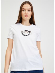 Bílé dámské tričko Diesel Sily - Dámské