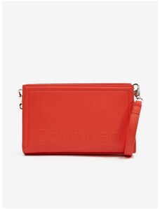 Korálová dámská crossbody kabelka Calvin Klein - Dámské