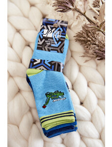 Kesi Dětské bavlněné ponožky se vzory 5-balení vícebarevné
