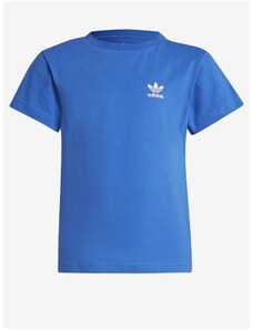 Modré dětské tričko adidas Originals - Kluci