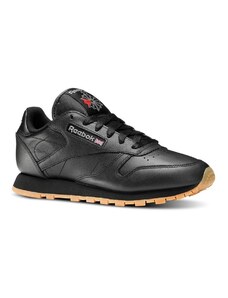 Černé dámské kožené tenisky Reebok Classic leather - Dámské