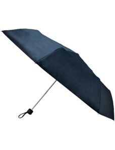 Semiline Unisex's Short Manual Umbrella L2036-1 Navy Blue