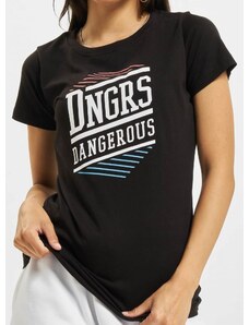 Dámské tričko Dangerous DNGRS / T-Shirt Tackle in black