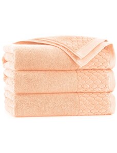 Egyptská bavlna ručníky a osuška Cannosa - meruňková