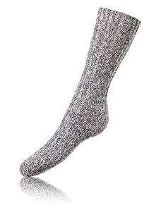 Bellinda Ponožky NORWEGIAN STYLE SOCKS - Zimní unisex ponožky - šedá
