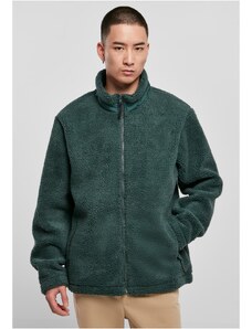 UC Men Základní Sherpa Jacket bottlegreen