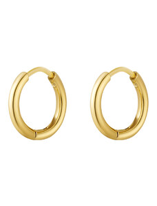 ORNAMENTI Pozlacené náušnice Small Thin Hoops gold