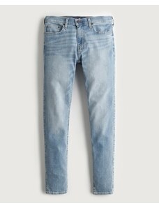 Hollister světle modré super skinny džíny