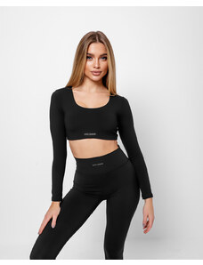 Don Lemme Sportovní top Wavy - black