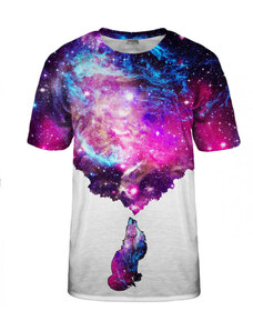 Bittersweet Paris Hořkosladké tričko Paris Unisex's Galactic Wolf Tsh BSP026