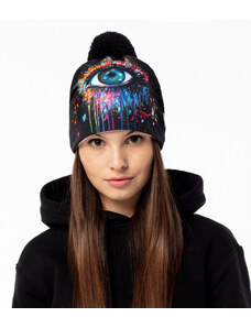 Mr. GUGU & Miss GO Woman's Fullprint Beanie WB21BL 1703