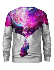 Bittersweet Paris Unisex's Galactic Wolf Sweater S-Pc Bsp026