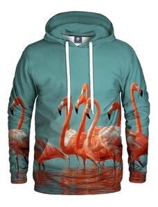 Aloha From Deer Unisex's Flamingos Hoodie Aloha H-K AFD125