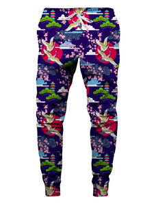 Aloha From Deer Unisex's Colorful Cranes Sweatpants SWPN-PC AFD914