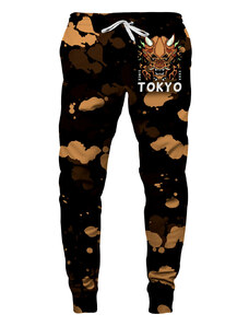 Aloha From Deer Unisex's Tokyo Oni Yellow Sweatpants SWPN-PC AFD939