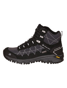 Alpine Pro KADEWE MID ČERNÁ OUTDOOROVÁ OBUV S MEMBRÁNOU PTX