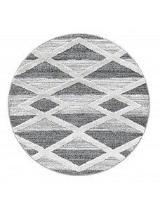 Ayyildiz koberce Kusový koberec Pisa 4709 Grey kruh - 80x80 (průměr) kruh cm