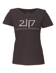 2117 VIDA - dámské bavlněné triko s kr. rukávem - inkoustové