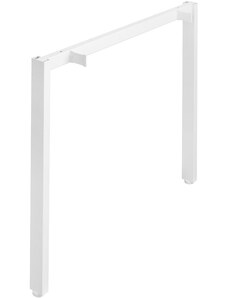 Life Base Bílá stolová podnož EASY 120x80 cm