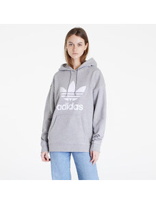 Dámská mikina adidas Originals Trefoil Hoodie Melange Grey/ White