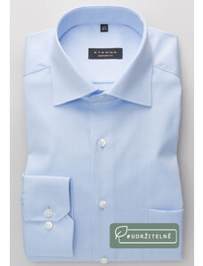 Košile Eterna Comfort Fit "Twill " neprůhledná modrá 8817_10E18K