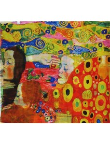 Bavlissimo Šála bavlněná 180 x 70 cm Naděje II od Gustava Klimta