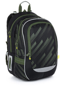 Školní batoh TOPGAL CODA 23017 s khaki žíháním