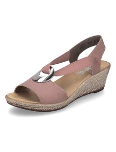 Dámské sandály RIEKER 624H6-31 růžová