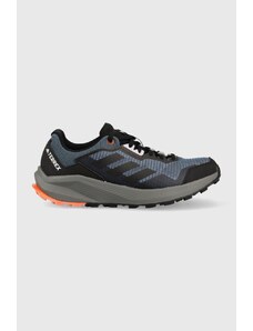 Boty adidas TERREX Trailrider pánské, tmavomodrá barva, HR1157