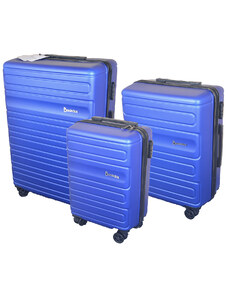 BORDERLINE Sada 3 skořepinových kufrů JB 2066