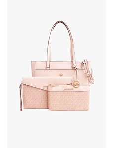 Michael Kors MAISIE 3v1 set dámských kabelek barva pudrově růžová