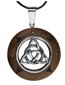 Spiral Přívěsek chirurgická ocel keltský amulet Celtic Knot