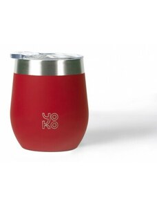 Yoko Design nerezový termohrnek na kávu Rouge 250ml