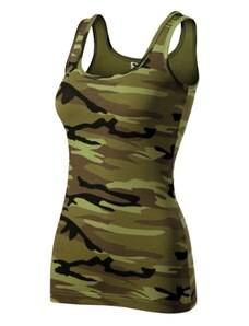 MALFINI Camo Triumph Tílko dámské Single Jersey, 95 % bavlna, 5 % elastan