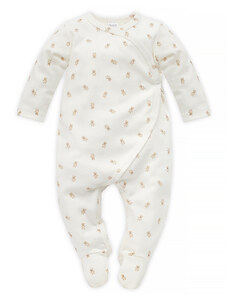 Pinokio Kids's Lovely Day Beige Wrapped Overall