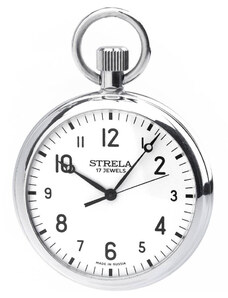Kapesní hodinky Strela 2409A s řetízkem