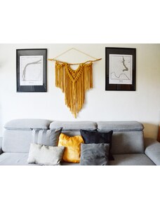 My Home Style Macramé MUSTARD XL