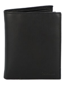 Pánská kožená peněženka černá - Delami Giselmar černá