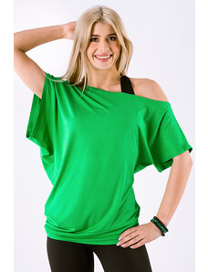 2SKIN Dámské tričko RUNWAY green