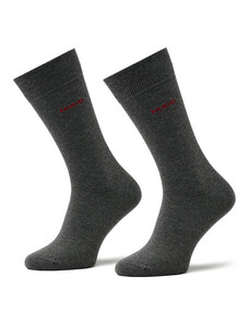 Sada 2 párů vysokých ponožek unisex Hugo