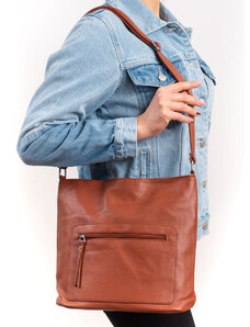 Shelvt Brown Shoulder Bag