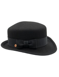 Mayser Dámský nemačkavý černý klobouk - Dorle