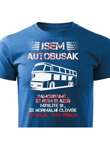 Pánské tričko Jsem autobusák