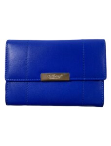 Tillberg Luxusní dámská kožená peněženka modrá SR16992