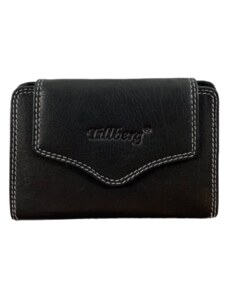 Tillberg Luxusní dámská celokožená peněženka černá 5432