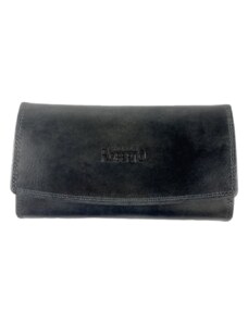 Roberto Luxusní celokožená peněženka černá 3674