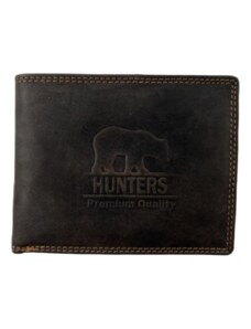 Kožená peněženka Hunters hnědá 3245
