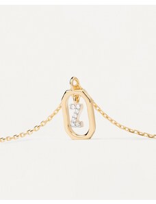 PDPAOLA Zlatý náhrdelník s písmenem Z