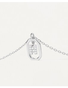 PDPAOLA Stříbrný náhrdelník s písmenem N
