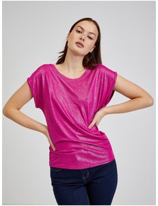 Tmavě růžové dámské tričko ORSAY - Dámské